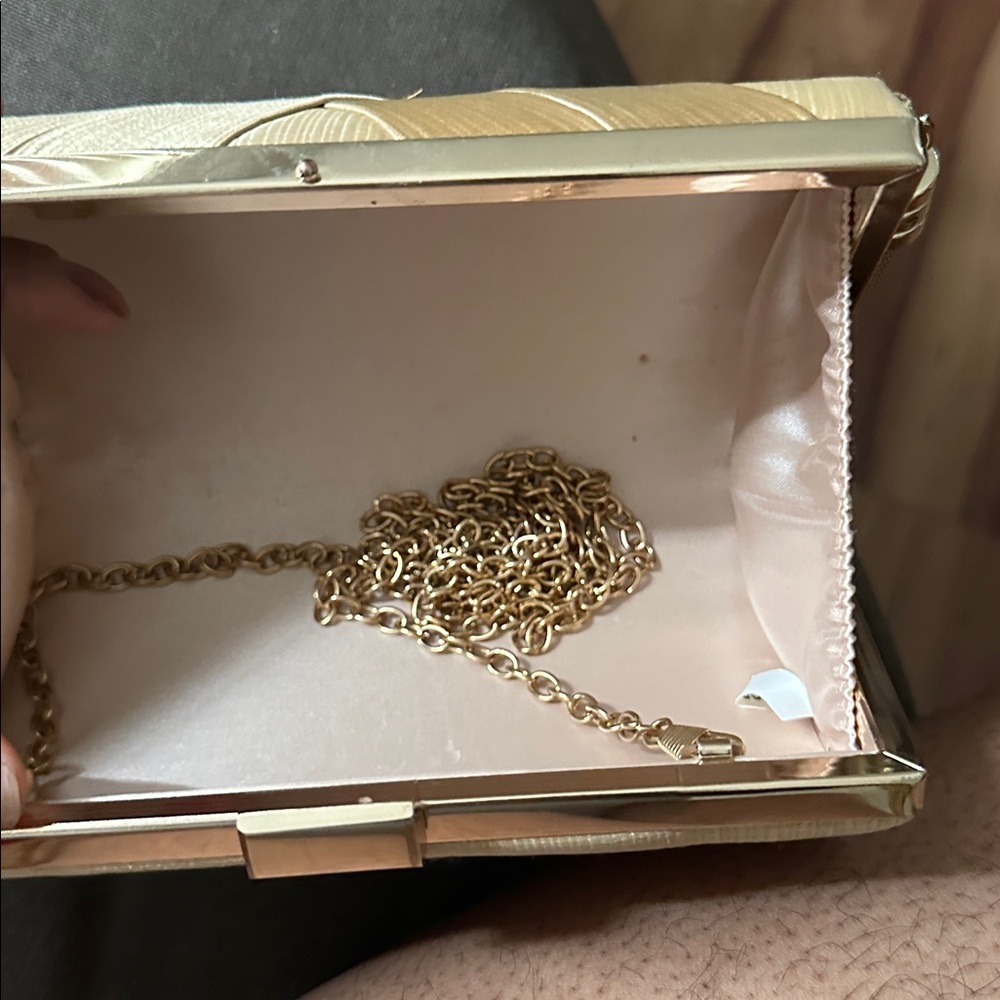 Elegant Gold Clutch - Picture 5 of 6